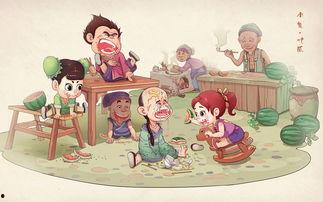 小鬼吃瓜动漫,揭秘动漫世界的奇幻冒险之旅